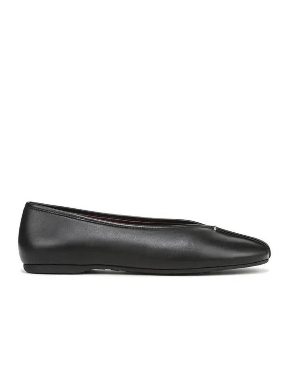 330$ Vince Ori Leather Ballerina Flats Ballet Women's Size 10 US / 40 EU Black - Picture 2 of 3